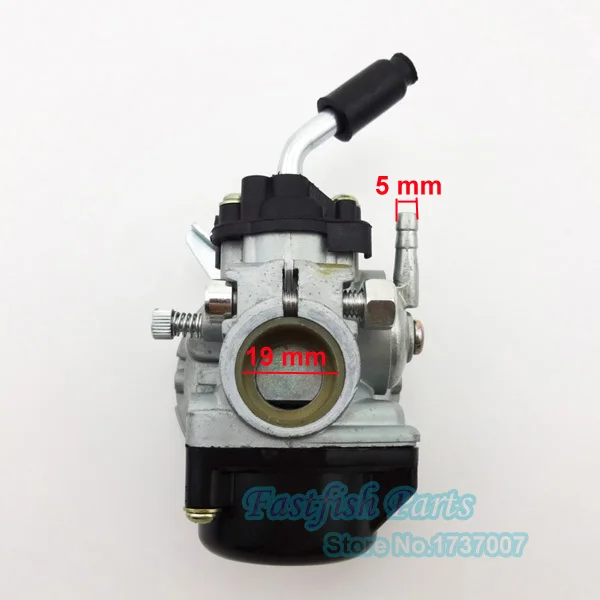 Racing 19mm Carb Carburetor Carby &amp 58mm Air Filter For 49cc 50cc 60cc 66cc 80cc Motorized Bike 2 stroke Motorcycle Parts | Автомобили