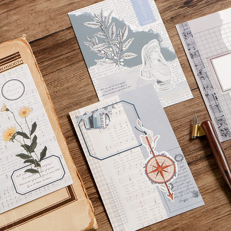 30 шт. Романтика в стиле паровой эпохи многофункциональное для скрапбукинга