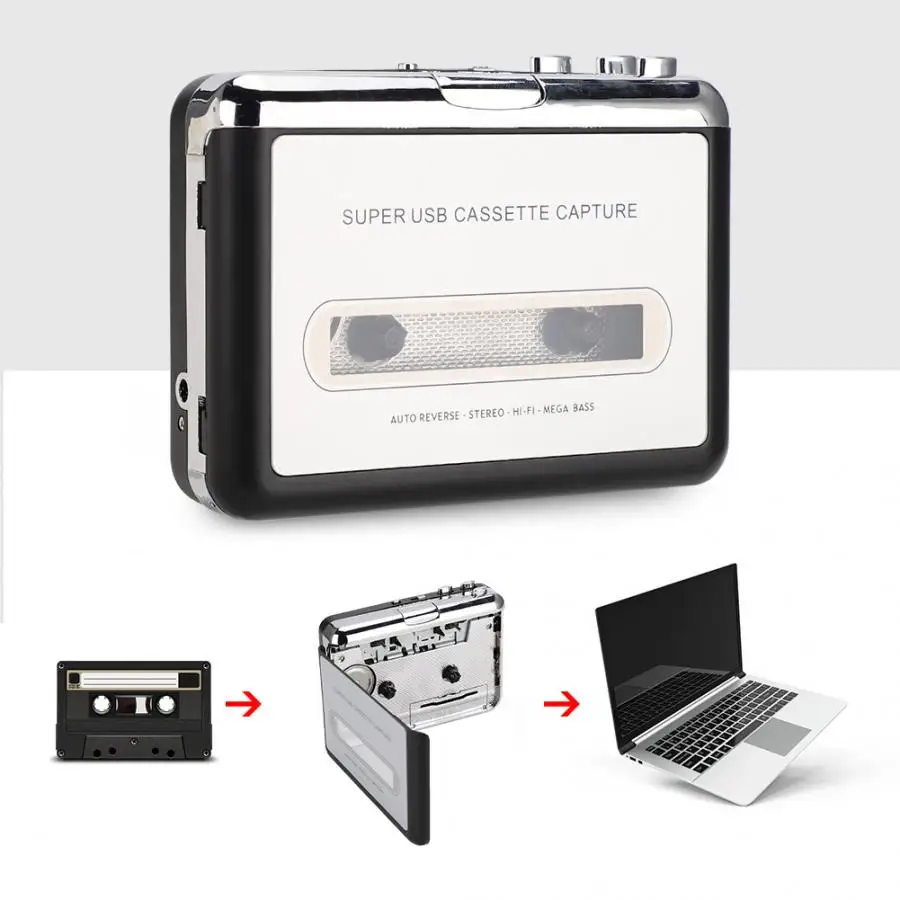 Usb магнитола 12 В кассета плеер конвертер в MP3 запись звука музыки|MP3-плееры| |