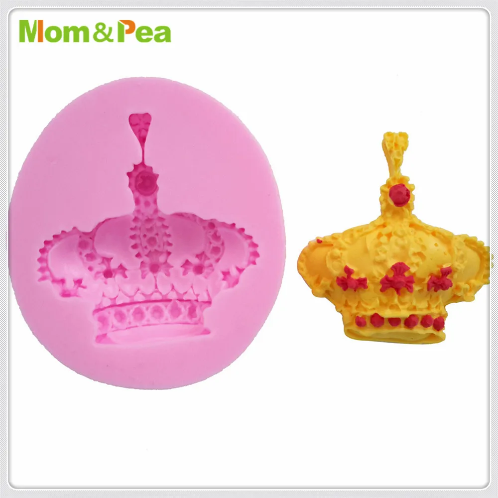 Силиконовая форма в форме короны Mom &amp Pea MPA1898 украшение для торта 3D помадки