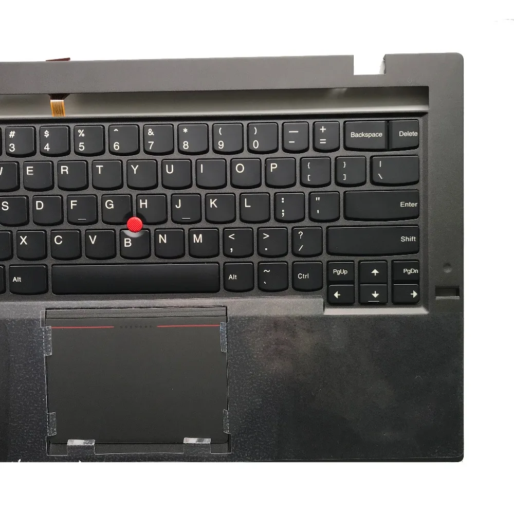 SZWXZY New Original For Lenovo ThinkPad X1 Keyboard C Shell Cover US Black With Palmrest Bezel Touchpad 04X6562 60.4LY09.006 | Компьютеры