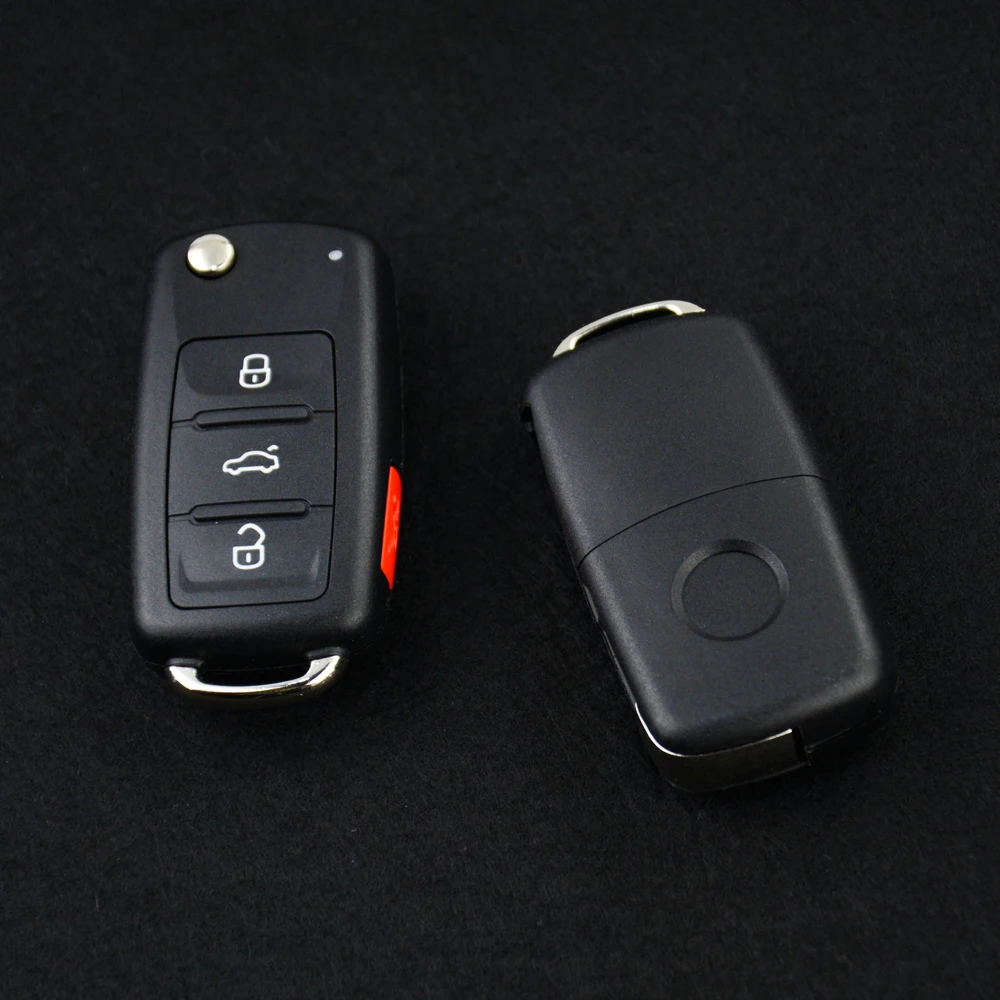 OkeyTech 2/3/3+ 1 кнопка Uncut HAA лезвие ключи Ножи оболочки для Mercedes-Benz V W Защитные чехлы для сидений, сшитые специально для VolksWagen Polo Golf Passat Octavia сиденье Passat Beetle