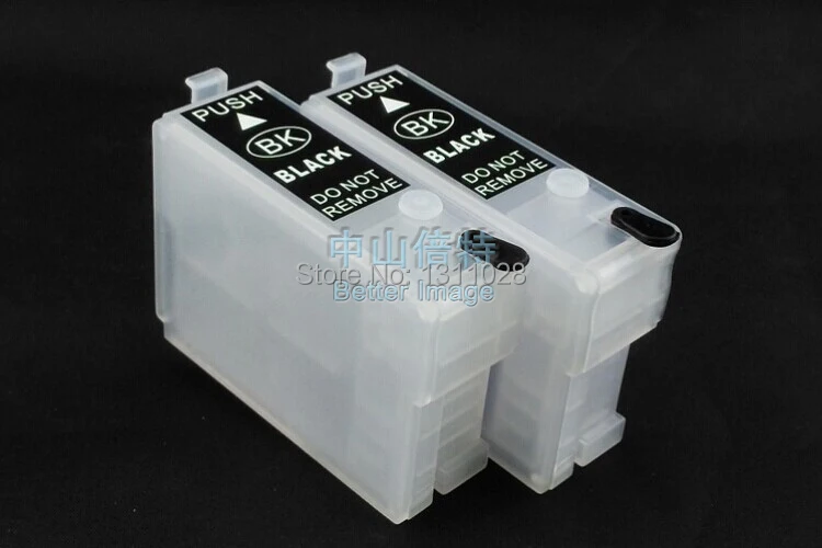 Картриджи для принтера EPSON K101 K103 K201 K301 T1361 2 шт./упаковка|refillable cartridges|refill ink cartridges