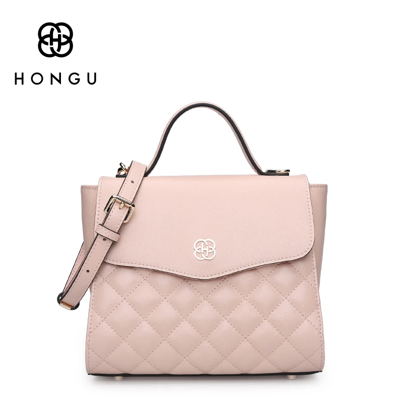 HONGU Женские портфели из натуральной коровьей кожи женские сумки на плечо