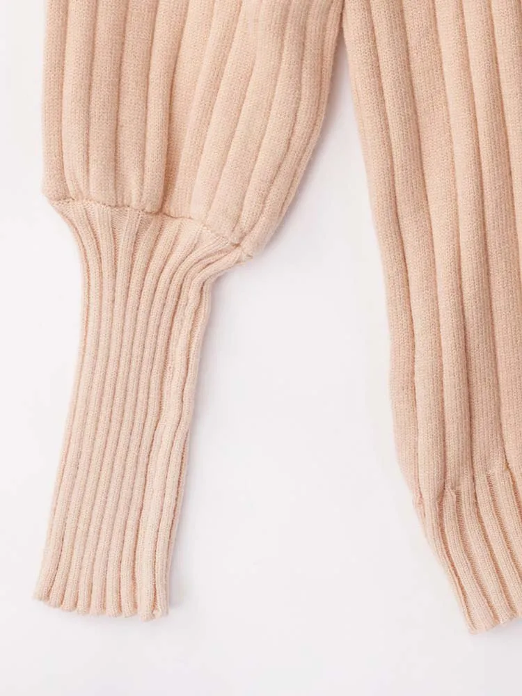 

yinlinhe Apricot Elasticity Knitted Pullovers Women Autumn Turtleneck Sweater Women Long Sleeve 2019 Winter Casual Jumpers 1215