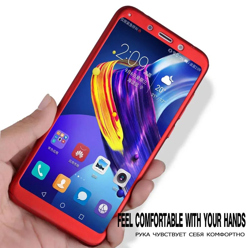 Роскошный 360 чехол для телефона для Xiaomi mi 8 SE A1 A2 Lite Red mi 4X 4A 5A 5 Plus 6 Pro 6A полное покрытие со стеклом для Red mi Note 4X 5A