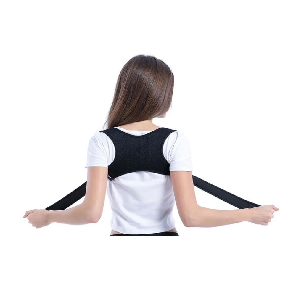 Регулируемый фиксатор осанки для ключицы мужчин и женщин позвоночника поддержки