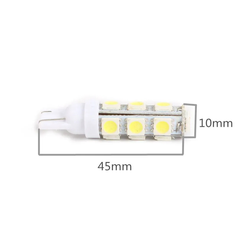 2 шт. автомобисветильник светодиодные лампы T10 13 SMD 5050 194 501 W5W 12 В|Сигнальная лампа| |
