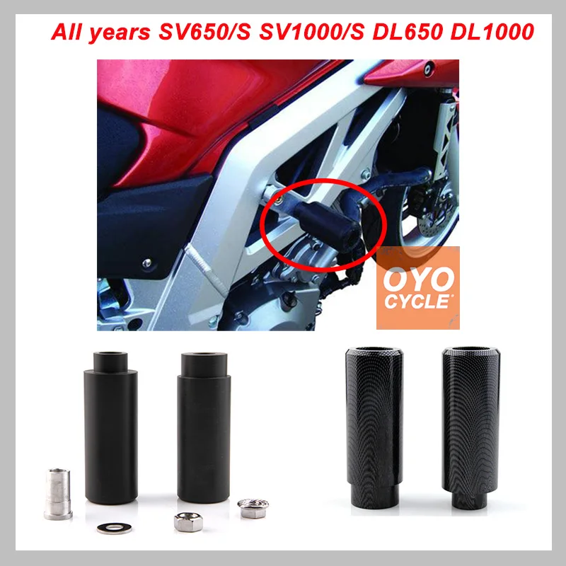 Рамка ползунок Pad для Suzuki SV650 SV650S SV1000 SV1000S DL650 DL1000 SV 650 S мотоциклетная аварийная