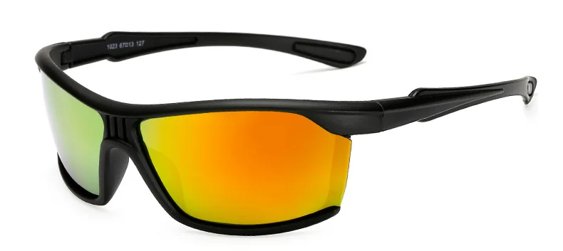Red Lens Длинные Хранитель Мужские поляризационные солнцезащитные очки черный ночного вождения солнцезащитные очки Новая горячая Распродажа Для Мужчин Поляризованные Зе UV400 рыбной ловли - Цвет линз: Red Lens