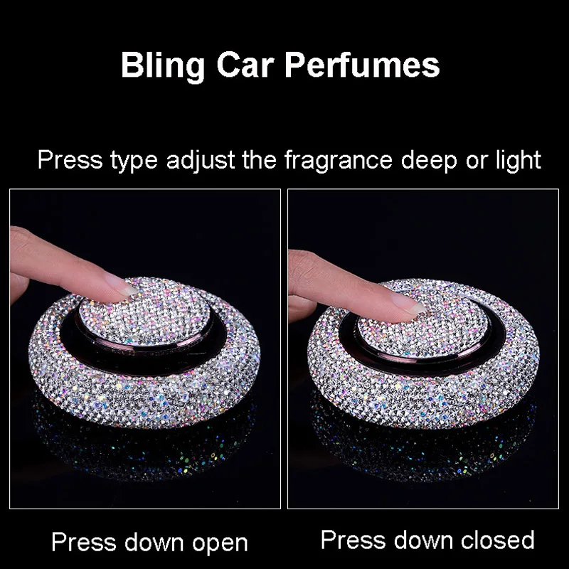 Освежитель воздуха Bling для автомобиля украшение с кристаллами бриллиантами