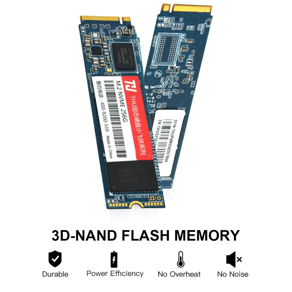 Новый/оригинальный чь Профессиональный SSD 256 ГБ 512 Гб 3D NAND M.2 2280 PCIe NVMe Gen3 x 4