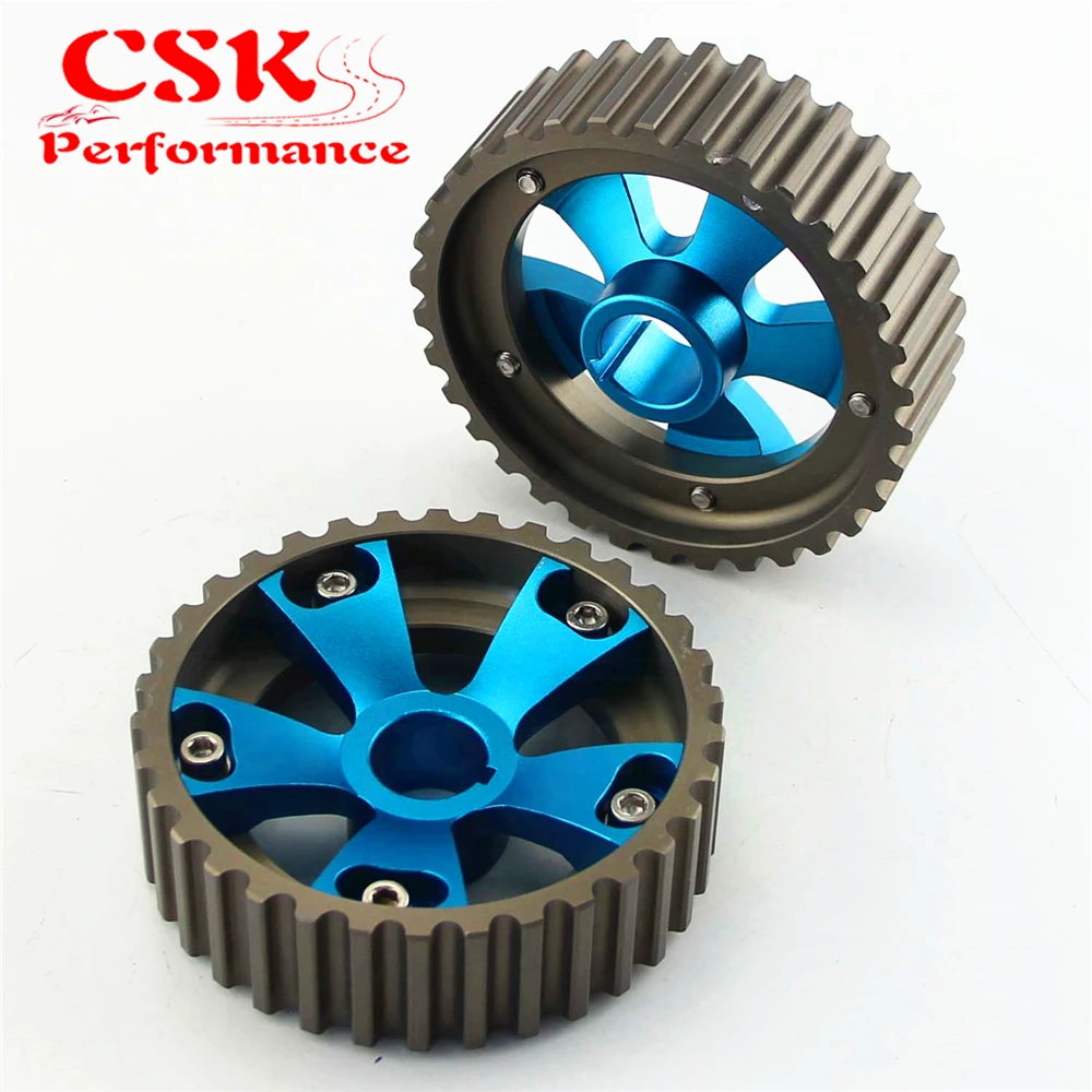 1 пара регулируемые кулачковые шестерни шкив комплект Подходит для Honda Civic Acura B16A