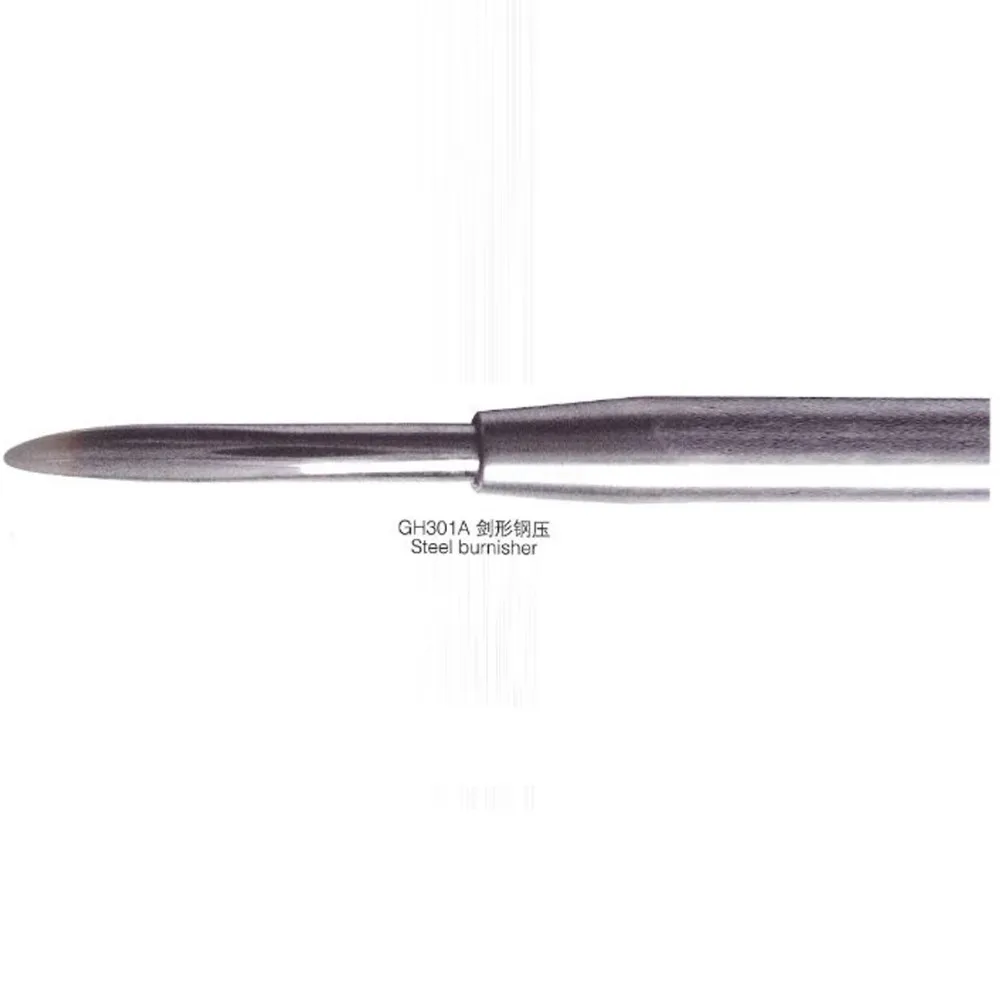 

Sabre-shaped steel Burnishing Tool Stone Setting Polishing Burnisher Jewelers tools
