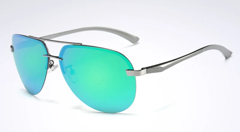 gray green ELITERA/Новые поляризованные солнцезащитные очки для мужчин, зеркальные солнцезащитные очки для вождения, женские спортивные очки для мужчин - Цвет линз: gray green