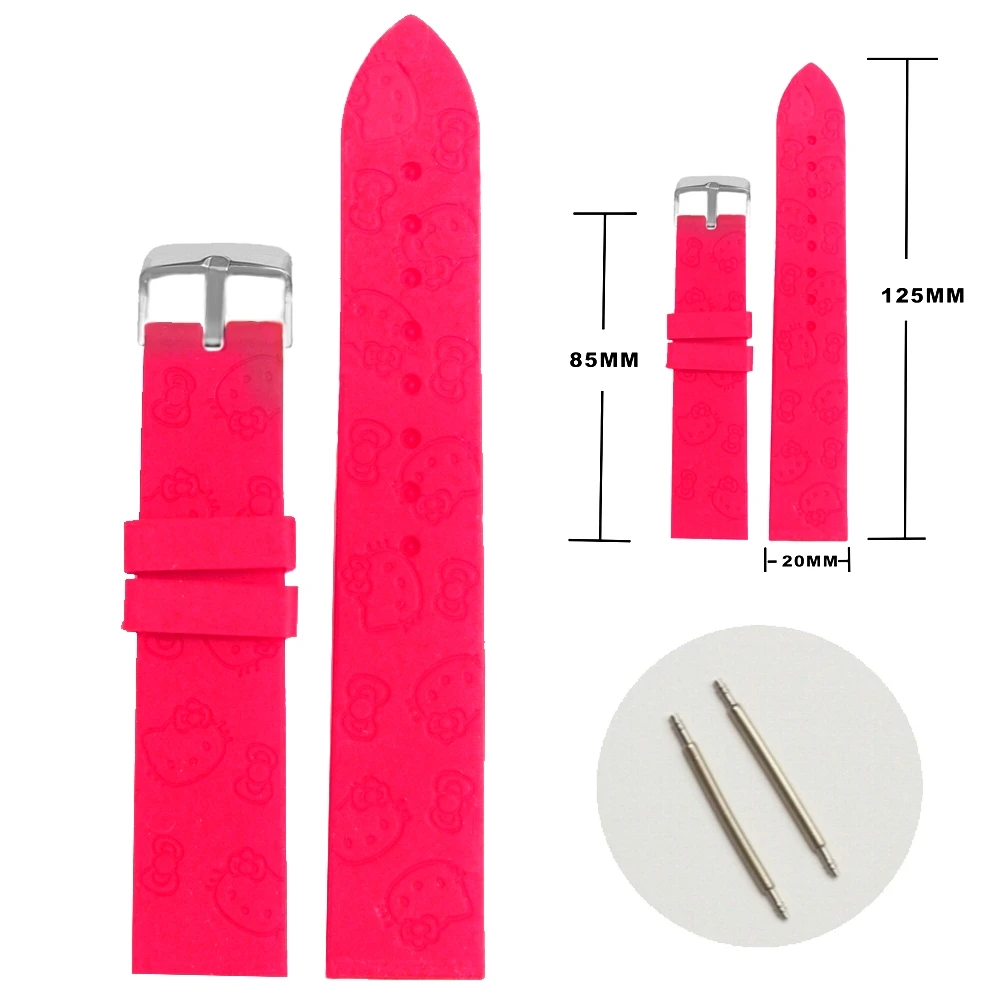 20 мм ярко розовый цвет мультяшный автомобиль бант фото силиконовая Силиконовая