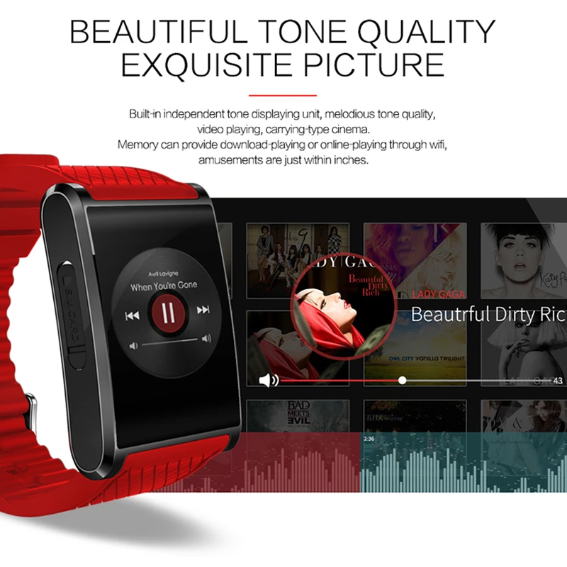 Bluetooth Smart Watch D11 Android 5.1 MTK6580 SmartWatch 3G + WI FI GPS 2.0 м фронтальная камера наручные часы для
