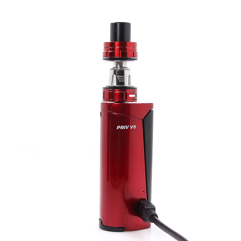 Оригинальный Vape Pen SMOK Priv V8 набор с 3 мл TFV8 Baby Tank 60 Вт PRIV Mod электронная сигарета