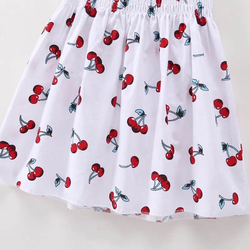 2018 Kids Toddler Girls Dresses Clothes Children Girl Sleeveless Flowers Dress Summer Cotton Princess Baby Outfits | Детская одежда и