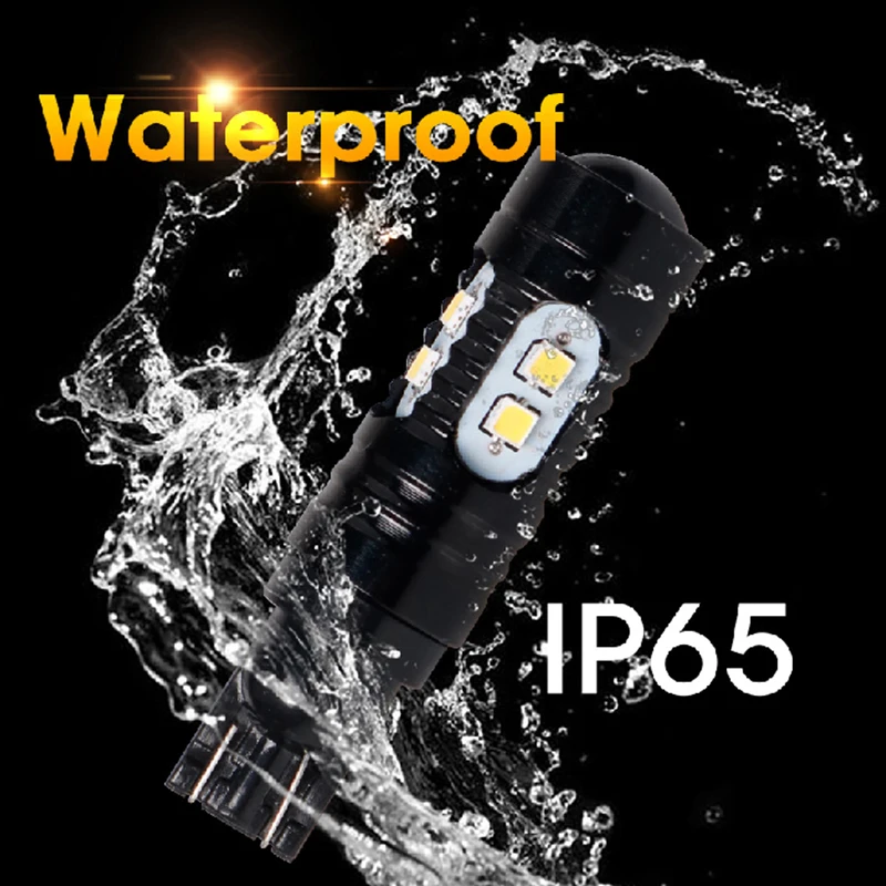 Hlxg 4 шт. светодиодный W5W T10 194 168 3030 SMD чип Авто Клинообразная лампа обратный