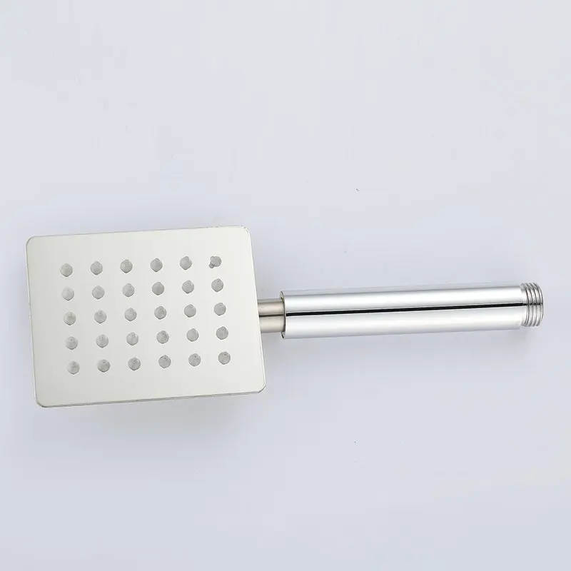 Квадратная душевая головка для ванной комнаты под давлением ручная экономичная