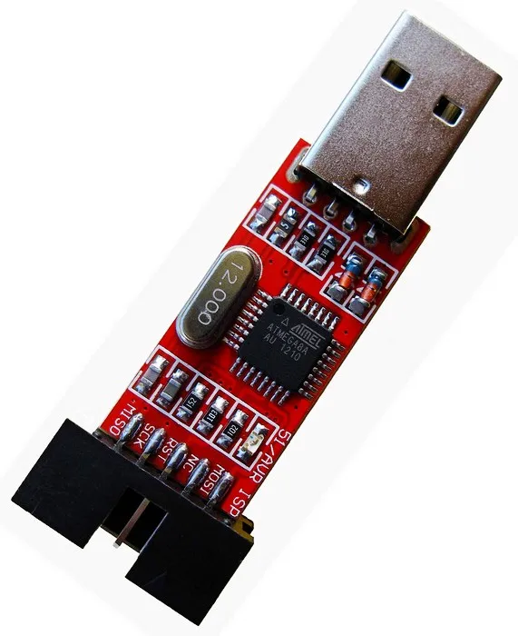 Бесплатная доставка ATMEGA16 макетная плата AVR микроконтроллер обучающая + ISP