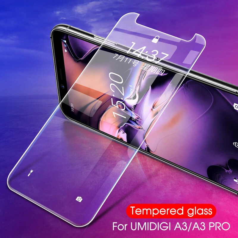 Casptm Ultra Thin Tempered Glass For Umidigi A3 A5 Pro One Max S2 Lite S3 F1 Tough Screen Protector Protective Film | Мобильные