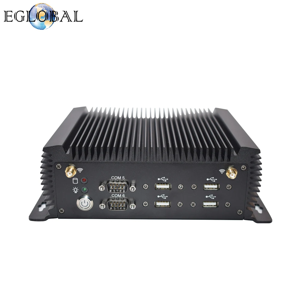 Промышленный мини-ПК Eglobal Intel core двойной nuc i7 4500U windows/linux безвентиляторный rs232 r485 com
