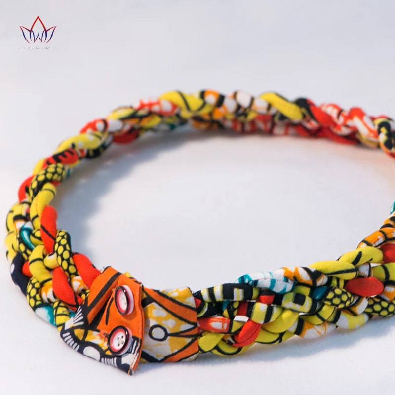 Лидер продаж 2020 Африканский чокер Дашики ручной работы ожерелье для женщин 12