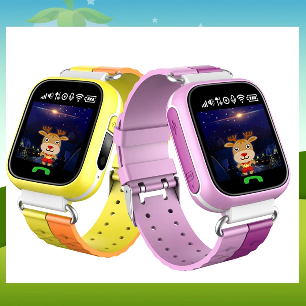 Детские gps smart watch remoto камеры в режиме реального времени позиционирования sos