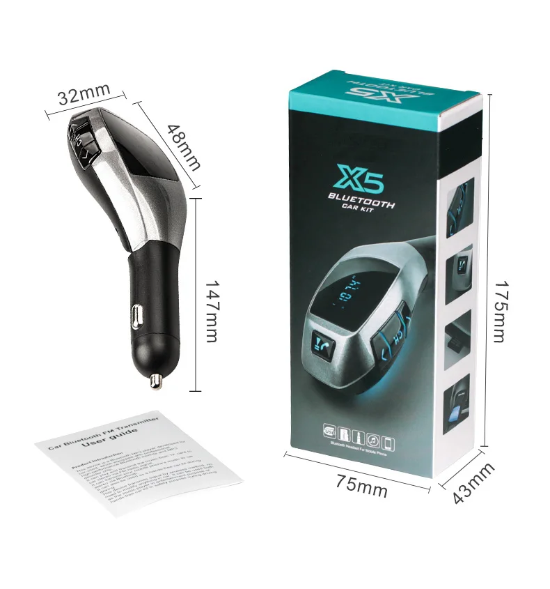 Автомобильный MP3-плеер CDEN FM, TF карта, u-диск, музыкальное USB Автомобильное зарядное устройство, Bluetooth, беспроводной мониторинг Напряжения При звонках