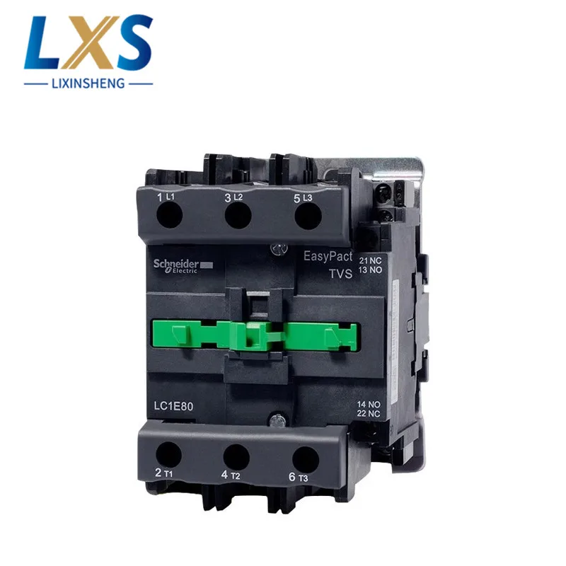 Контактор переменного тока Schneider LC1-E EasyPact TVS Series 80A Triode AC110V AC220V контактор LC1E80M5N LC1E80F5N