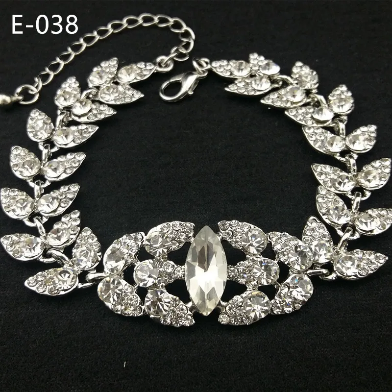 Европейский стиль преувеличены невесты Дисплей Браслет оставляет широкий