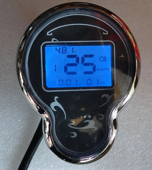SpeedGauge ЖК-дисплей дисплей Батарея уровень светильник индикатор 48v60v72v для
