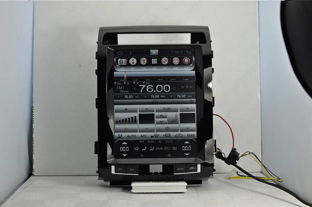 Aoluoya 12,1 дюймов ram 2 Гб Android 6,0 Автомобильная магнитола DVD gps навигация для Toyota Land Cruiser 200 LC200 2007-2013 wifi 3g