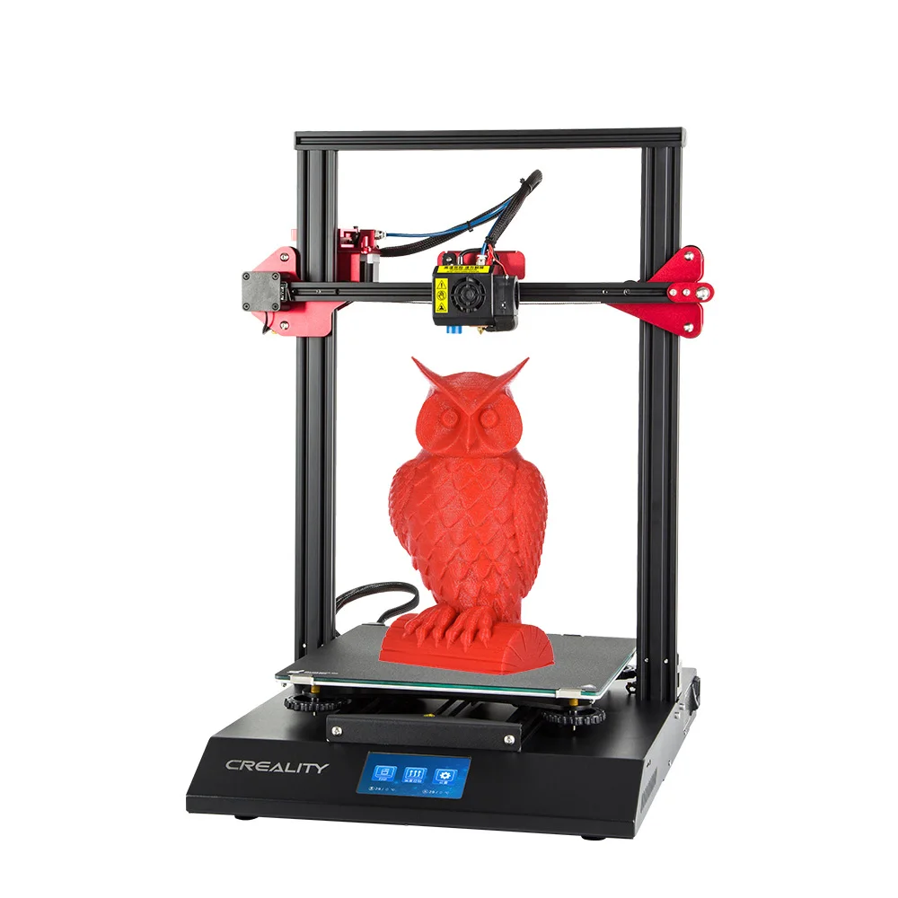 CREALITY 3D CR-10S Pro Автоматическое выравнивание Сенсор принтер 4,3 дюймов сенсорный экран ЖК-дисплей возобновить печать нити обнаружение с функцией MeanWell Мощность
