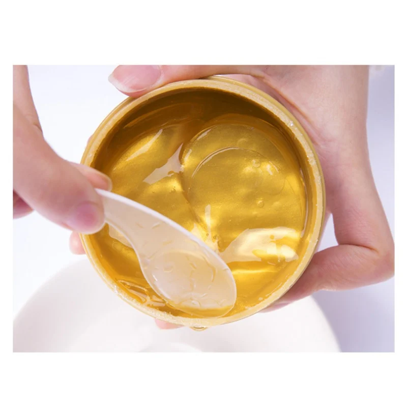 Золотая коллагеновая маска для глаз 60 шт. гель против морщин сна патчи