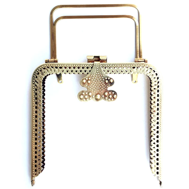 5 шт. прямоугольный выпуклый металлический каркас с павлиньим хвостом и цветами