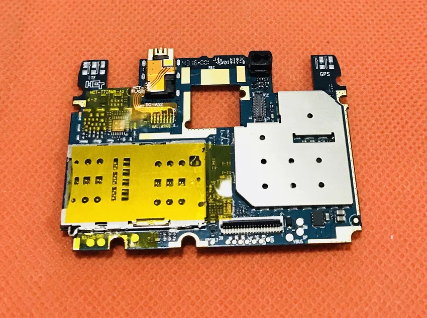 Б/у оригинальная материнская плата 2 Гб ОЗУ + 16 ПЗУ для DOOGEE Y6C MTK6737 четыре ядра 5 &quotHD