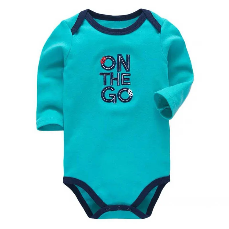 

Newborn Bodysuit Babies Baby Boys Girls Clothes 3-24 Months Lovely All Cotton Knit Infant Long Sleeve Bodysuits