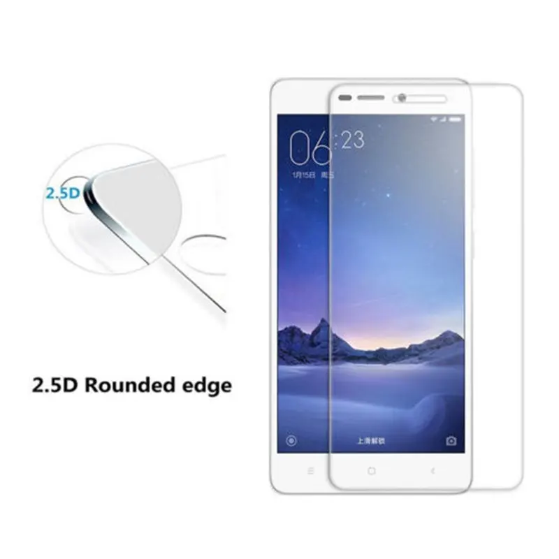 Zerosky для Xiaomi Redmi 3 3S закаленное стекло 5 0 Дюйма 9H 2.5D Премиум Защитная пленка экрана
