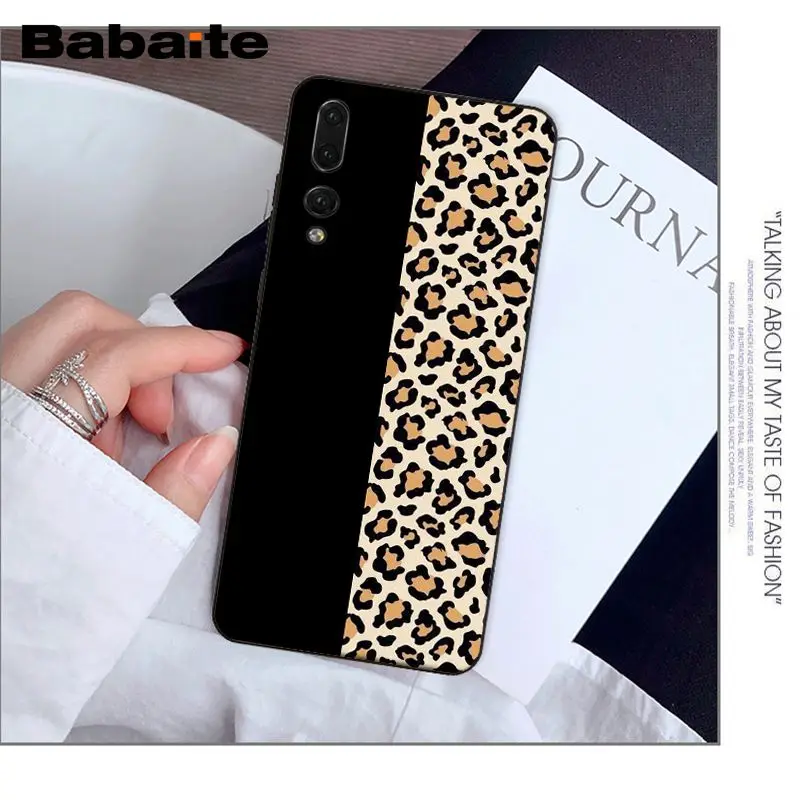 Новый чехол для телефона с леопардовым принтом Yinuoda Huawei P20 Por P10 Plus P9 Mate 10 Lite чехлы