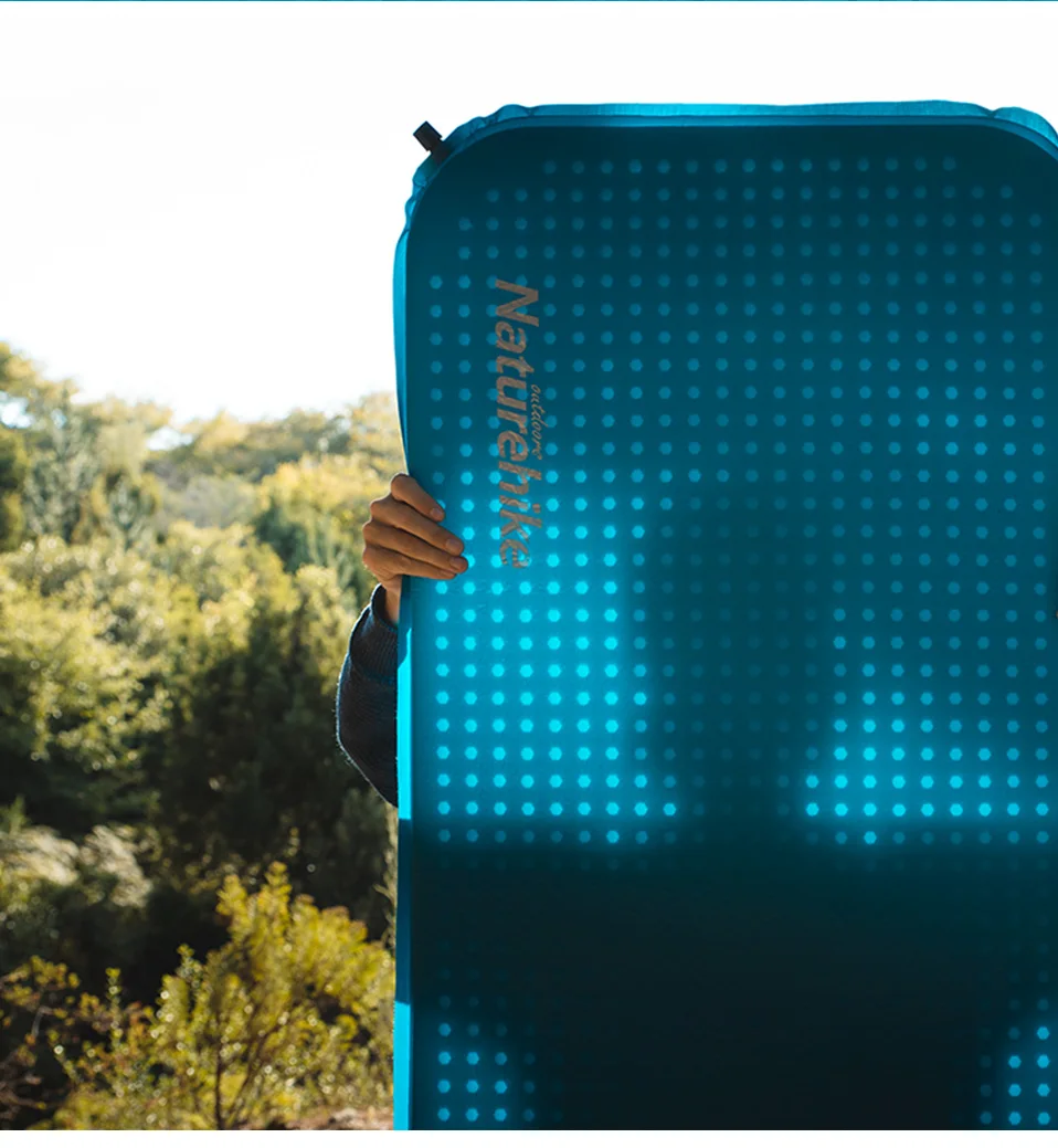 Naturehike Самонадувающийся кемпинговый коврик для походов на открытом воздухе кемпинг матрас высокое качество губка спальный коврик NH19Q034-D