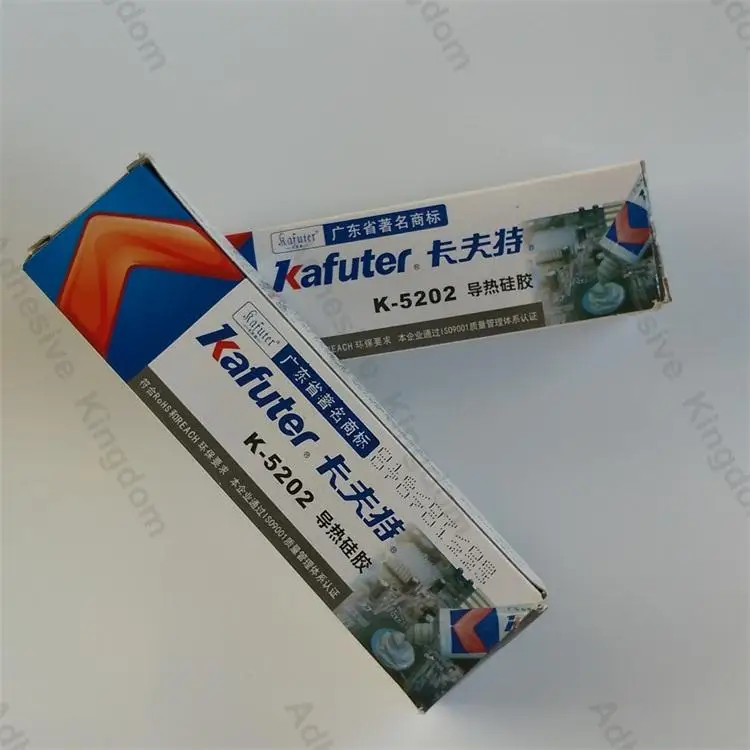 Подлинная Kafuter 80 г K 5202 термосиликатный светодиодный клей теплопроводность 0 8