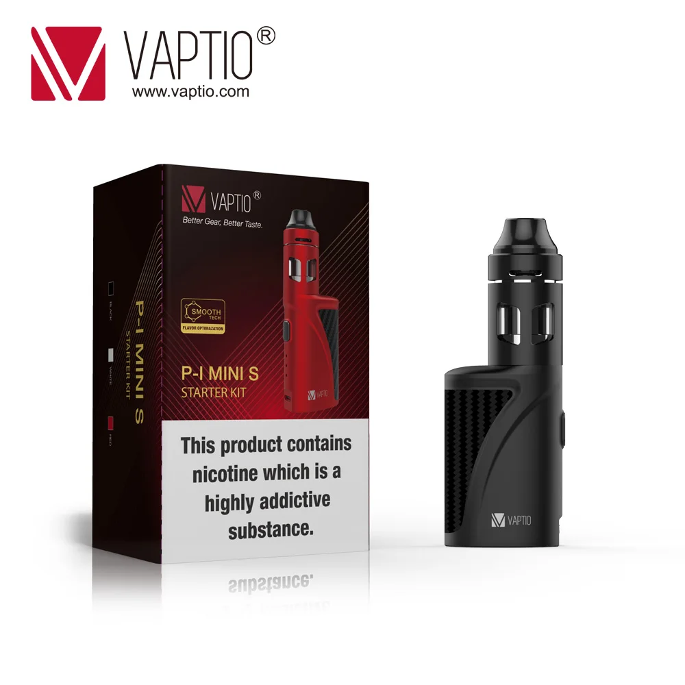 1300 мАч вейп комплект электронной сигареты 50 Вт Vaptio P1 Mini S Встроенный аккумулятор