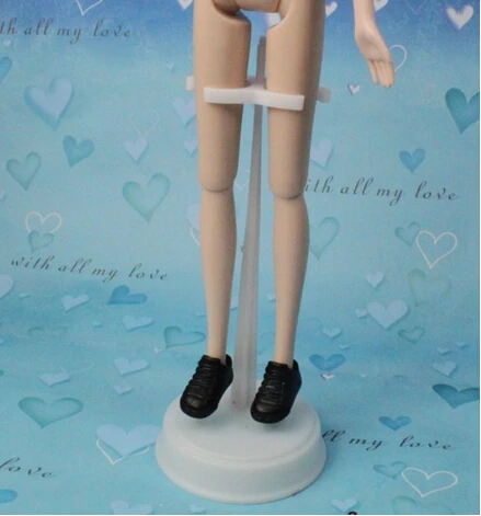 Подставка для ножек куклы белого цвета держатель подставки Monster High 1/6 курн