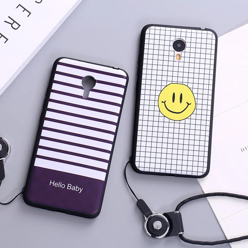 For Meizu M3 Note Case Soft Silicone Back Cover Meilan 3 M3Note Cartoon Painting Protective Phone Cases Fundas |