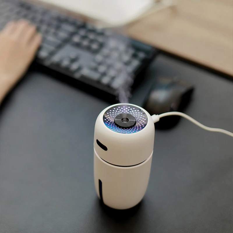 Usb портативный увлажнитель воздуха для автомобиля 3 в 1 лампа очиститель