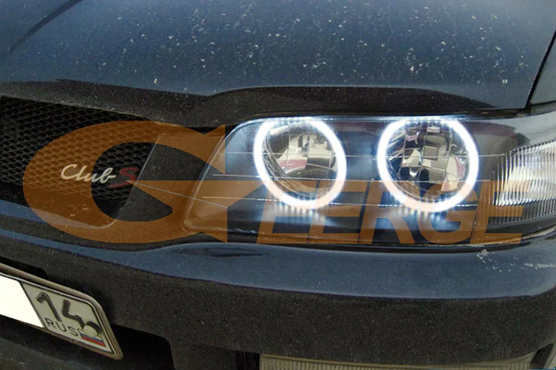 Для Nissan лаурель клуб S C35 1997 1998 1999 2000 2001 2002 ОТЛИЧНОЕ Ультра яркое освещение smd комплект светодиодов «глаза ангела» DRL