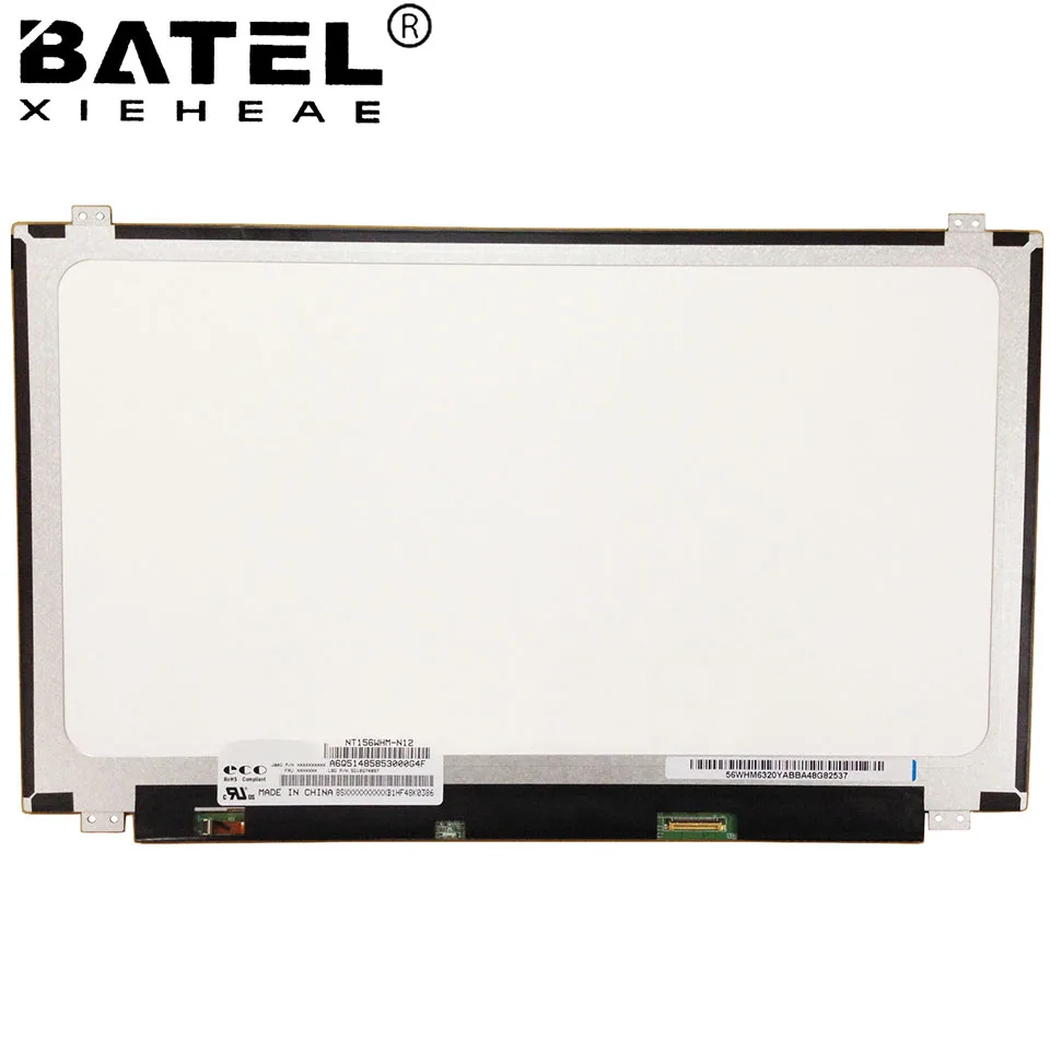 Новый дисплей для Lenovo Ideapad 110-15IBR Матрица экрана IdeaPad 110-15 IBR Lapotp ЖК-экран 1366x768 HD 30Pin